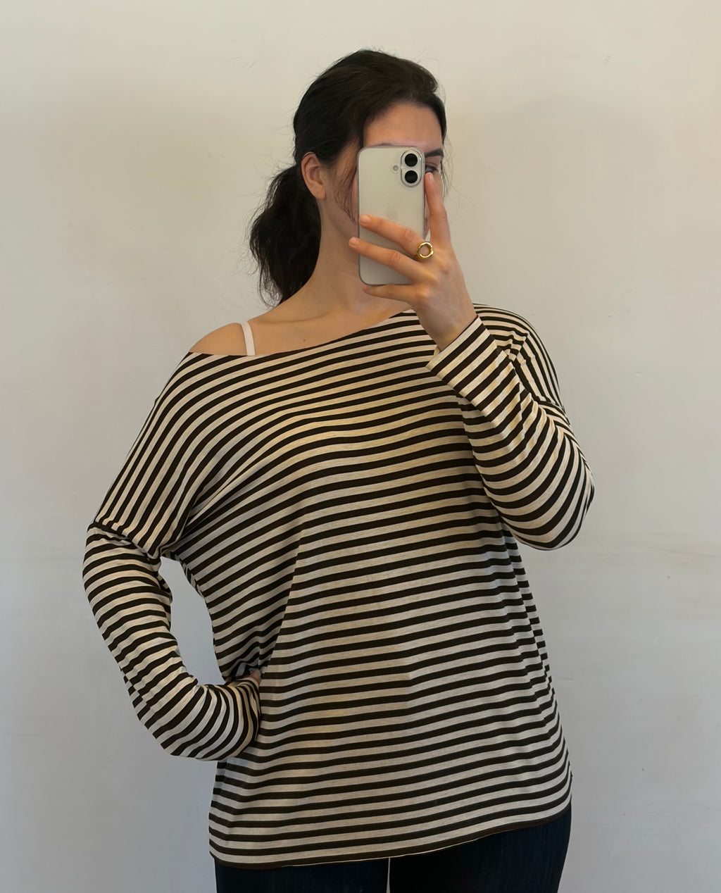 TEE SHIRT BAYA MARRON