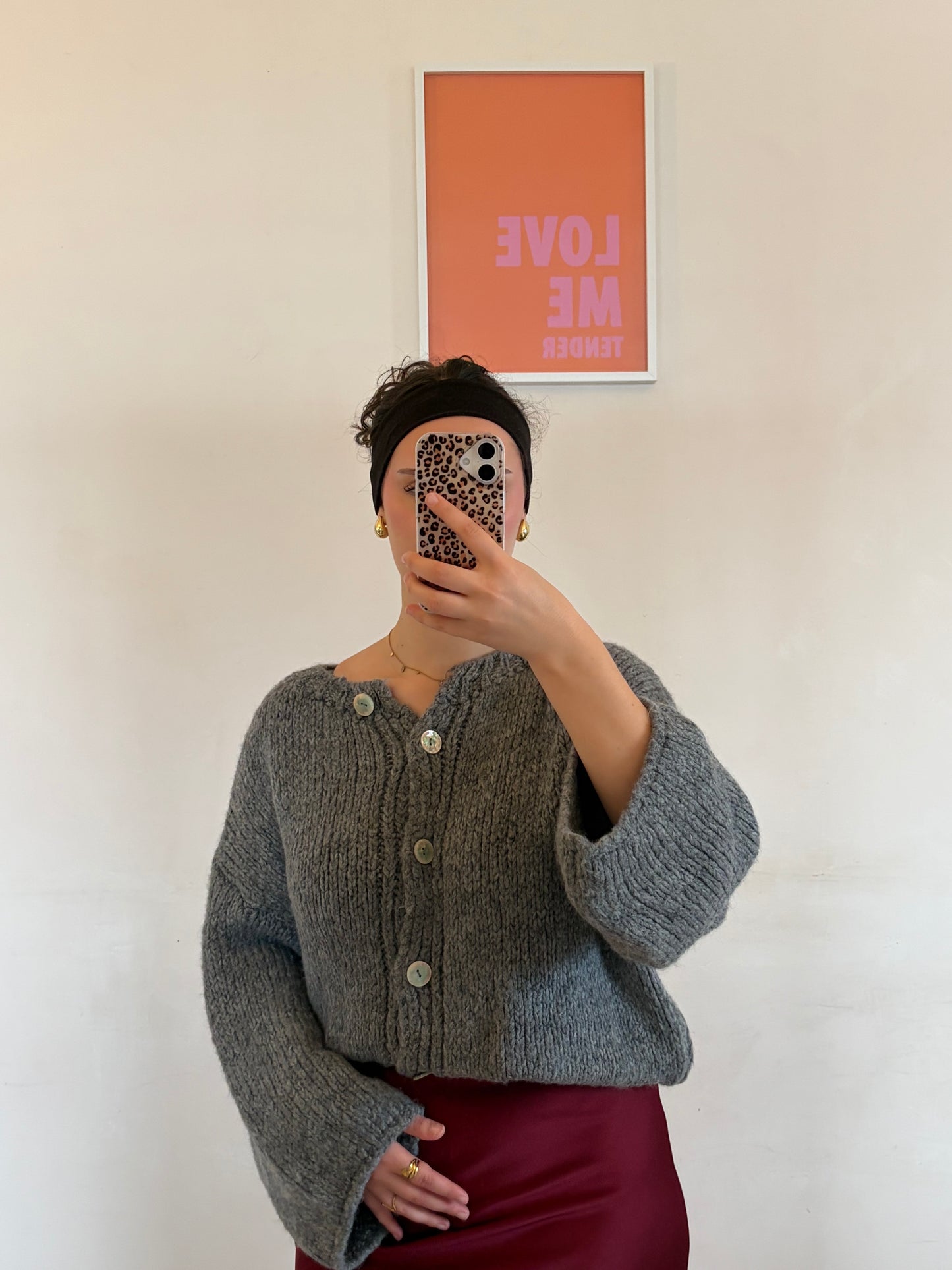 CARDIGAN KIRA GRIS