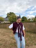 PULL MILO BORDEAUX