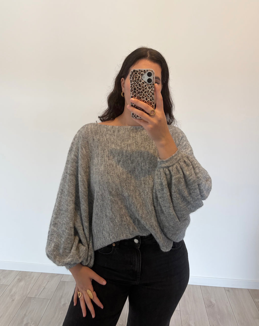 PULL ROMÉO GRIS