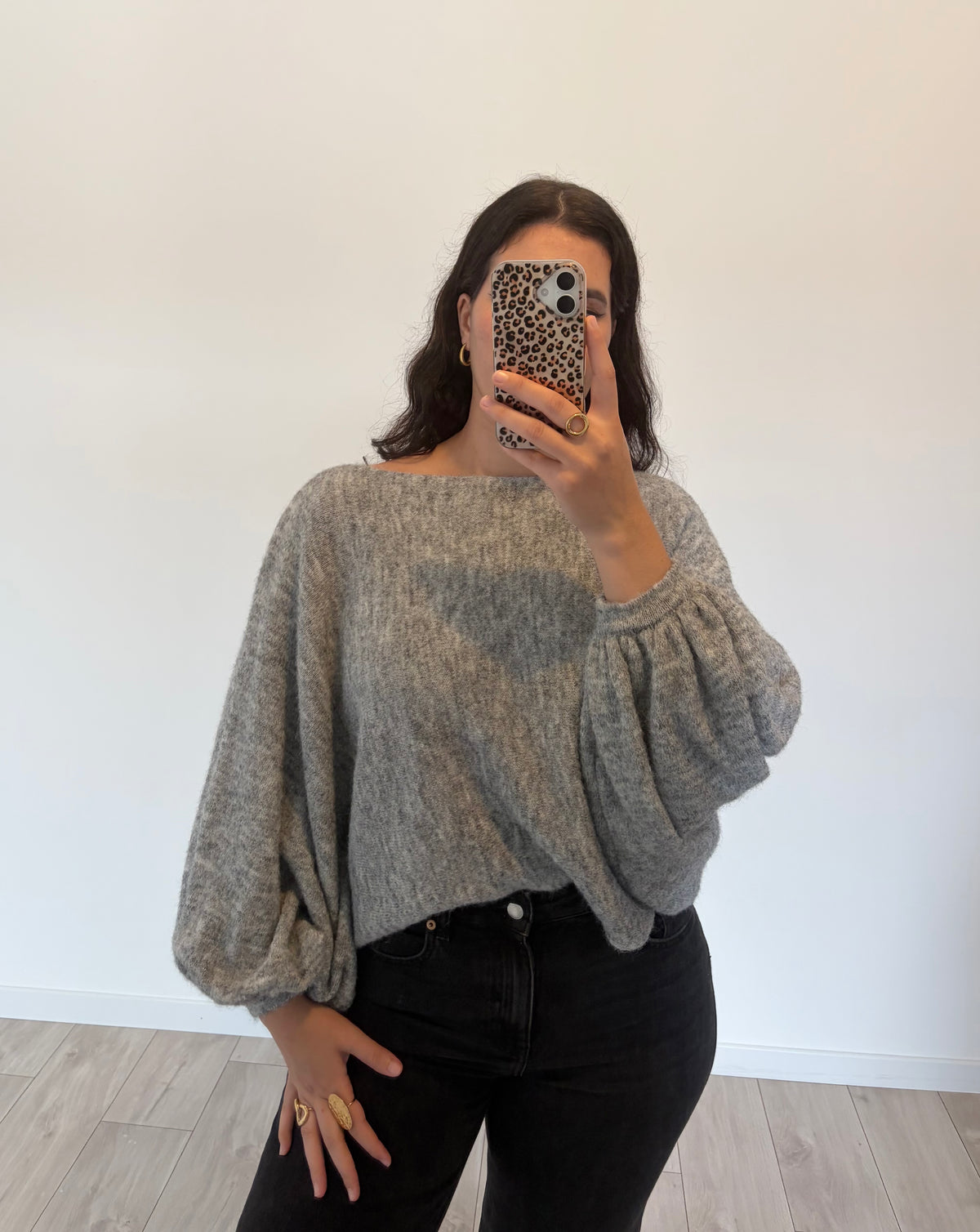 PULL ROMÉO GRIS