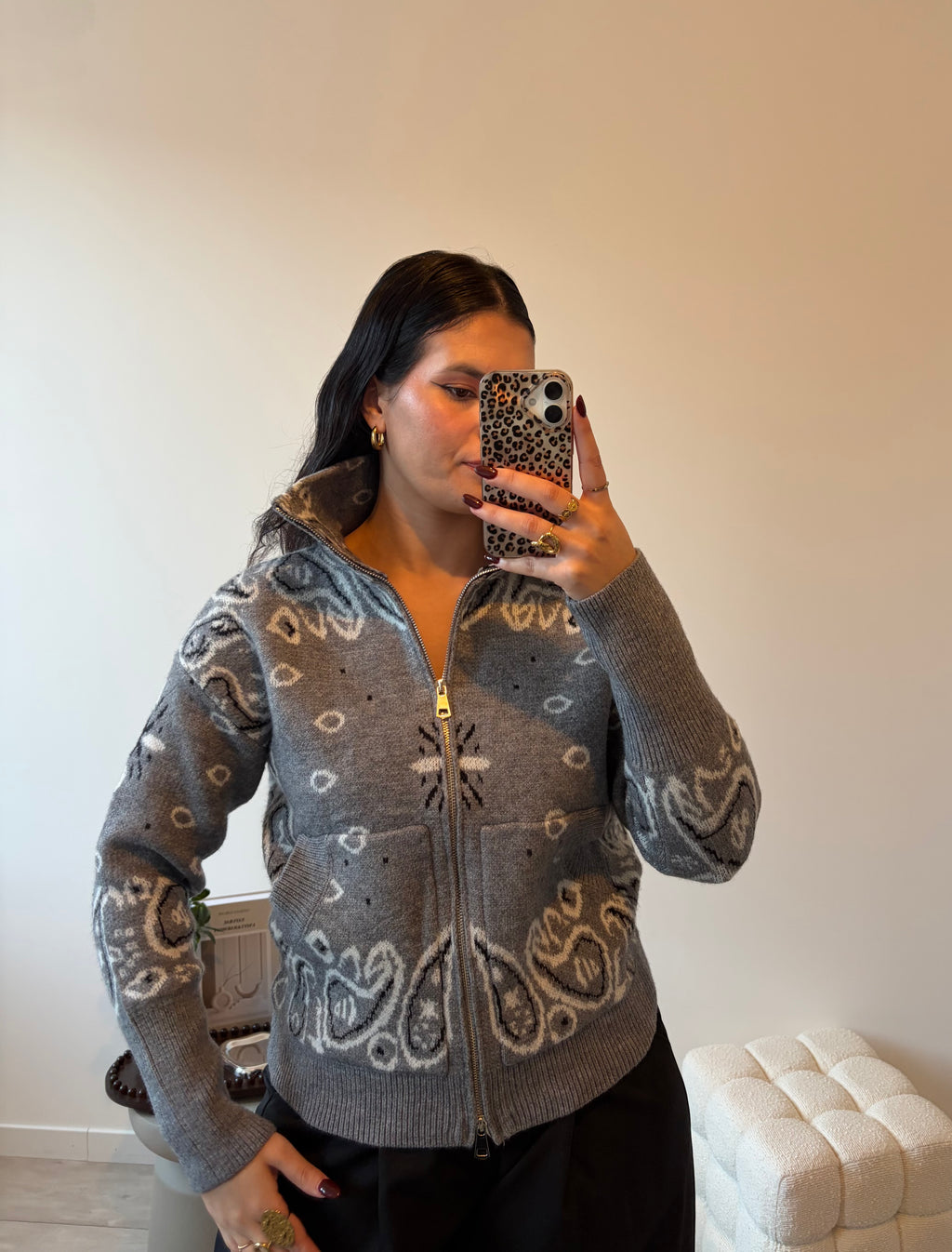 GILET SOREN GRIS