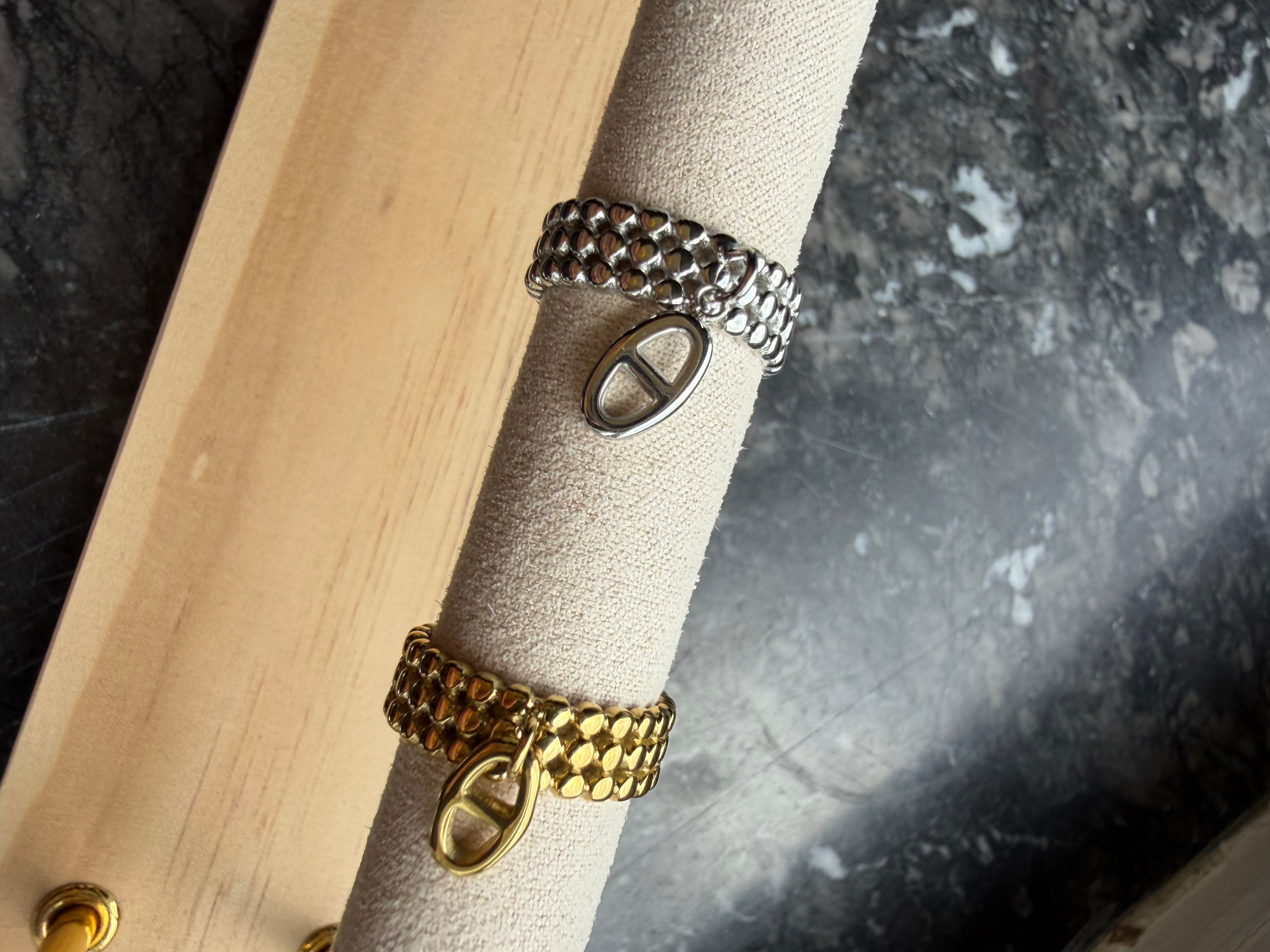 BAGUE LIMA ARGENTÉ