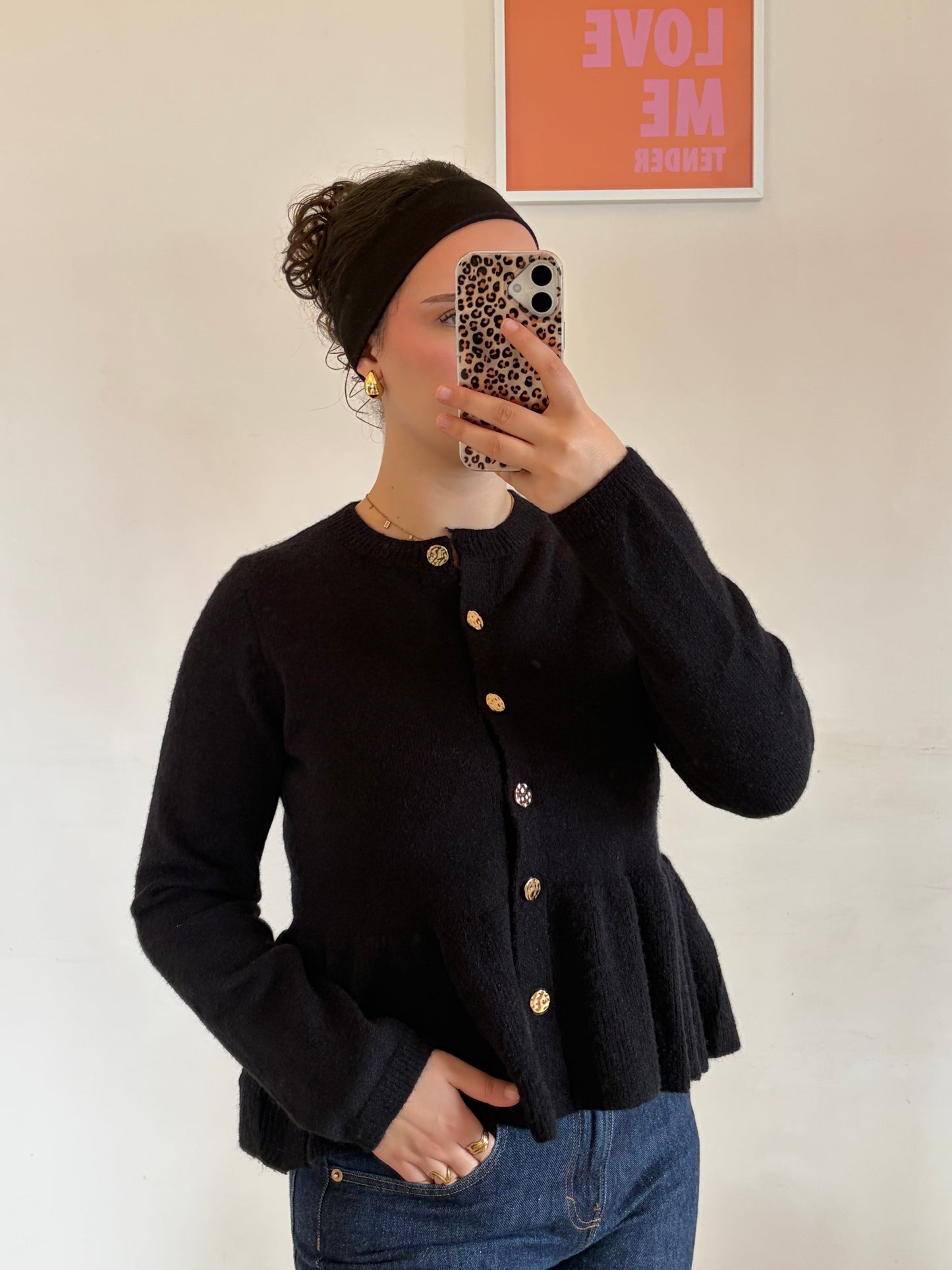 CARDIGAN LARA NOIR