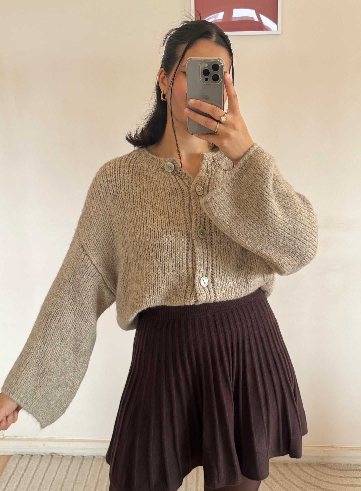 CARDIGAN KIRA BEIGE