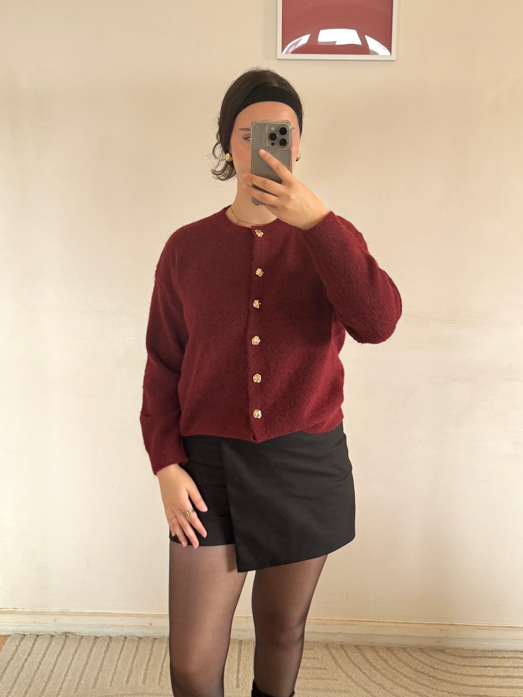 CARDIGAN ALDO BORDEAUX