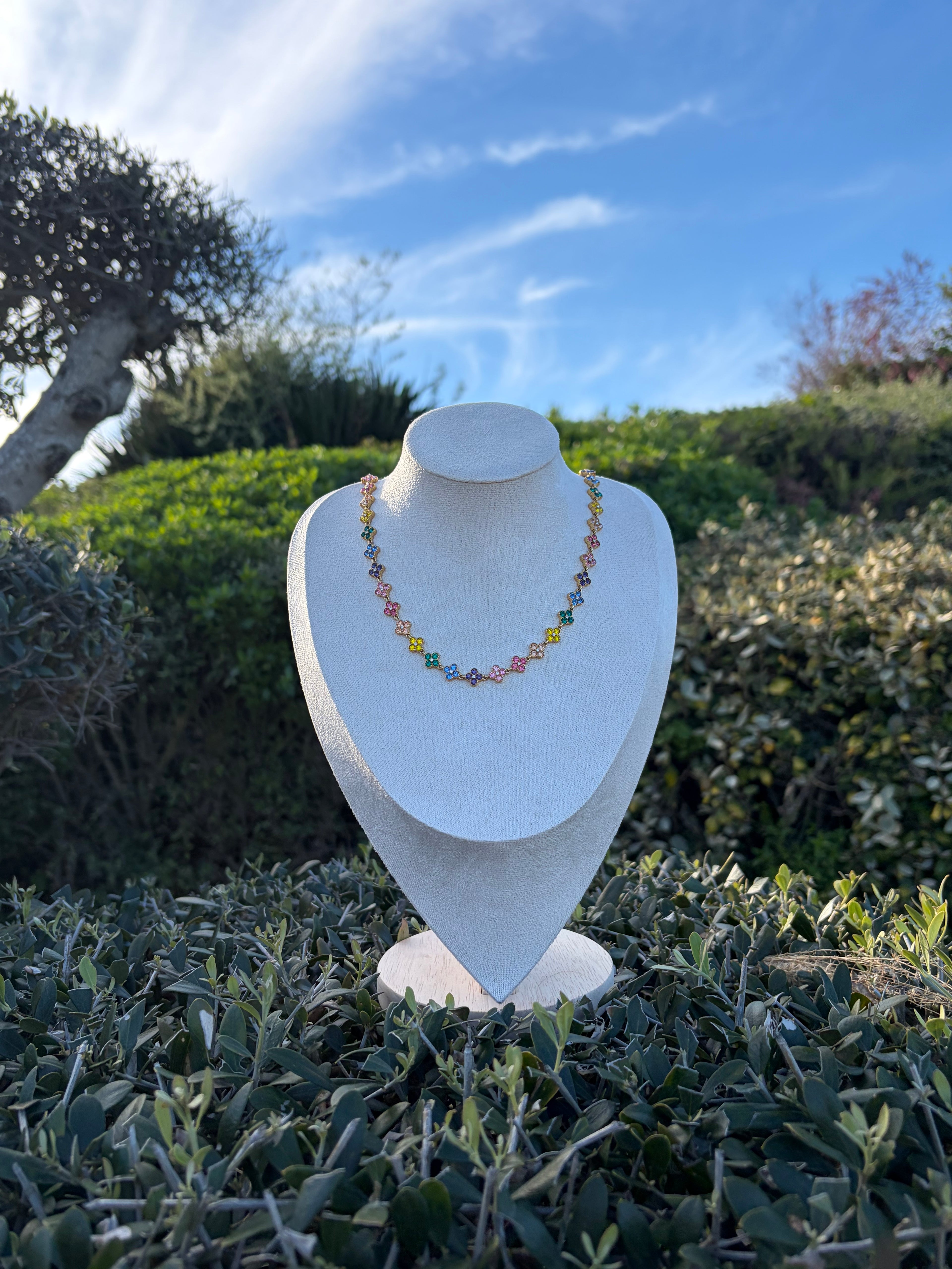 COLLIER MANOLIA MULTICOULEURS