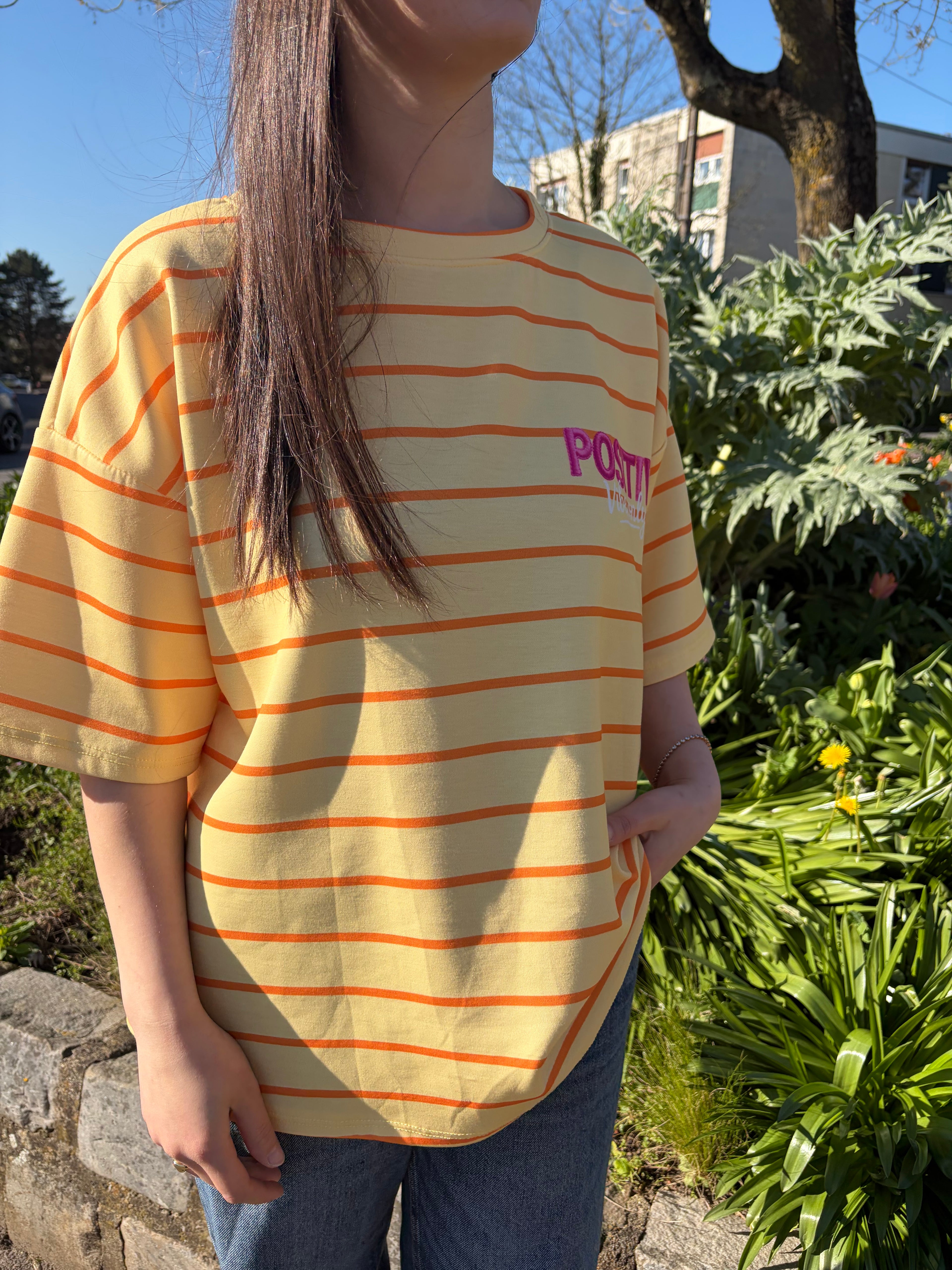 TEE SHIRT GALE JAUNE