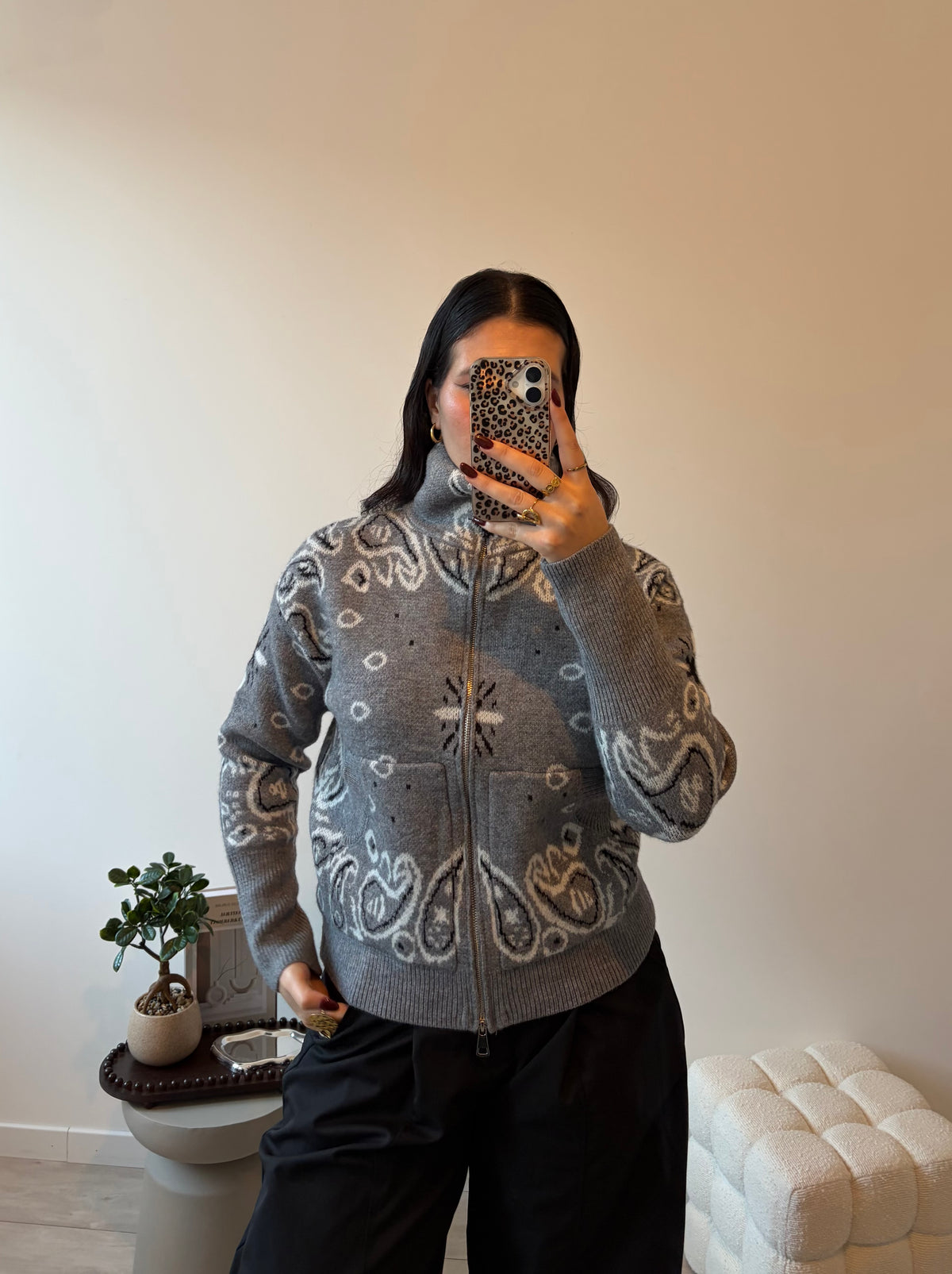 GILET SOREN GRIS