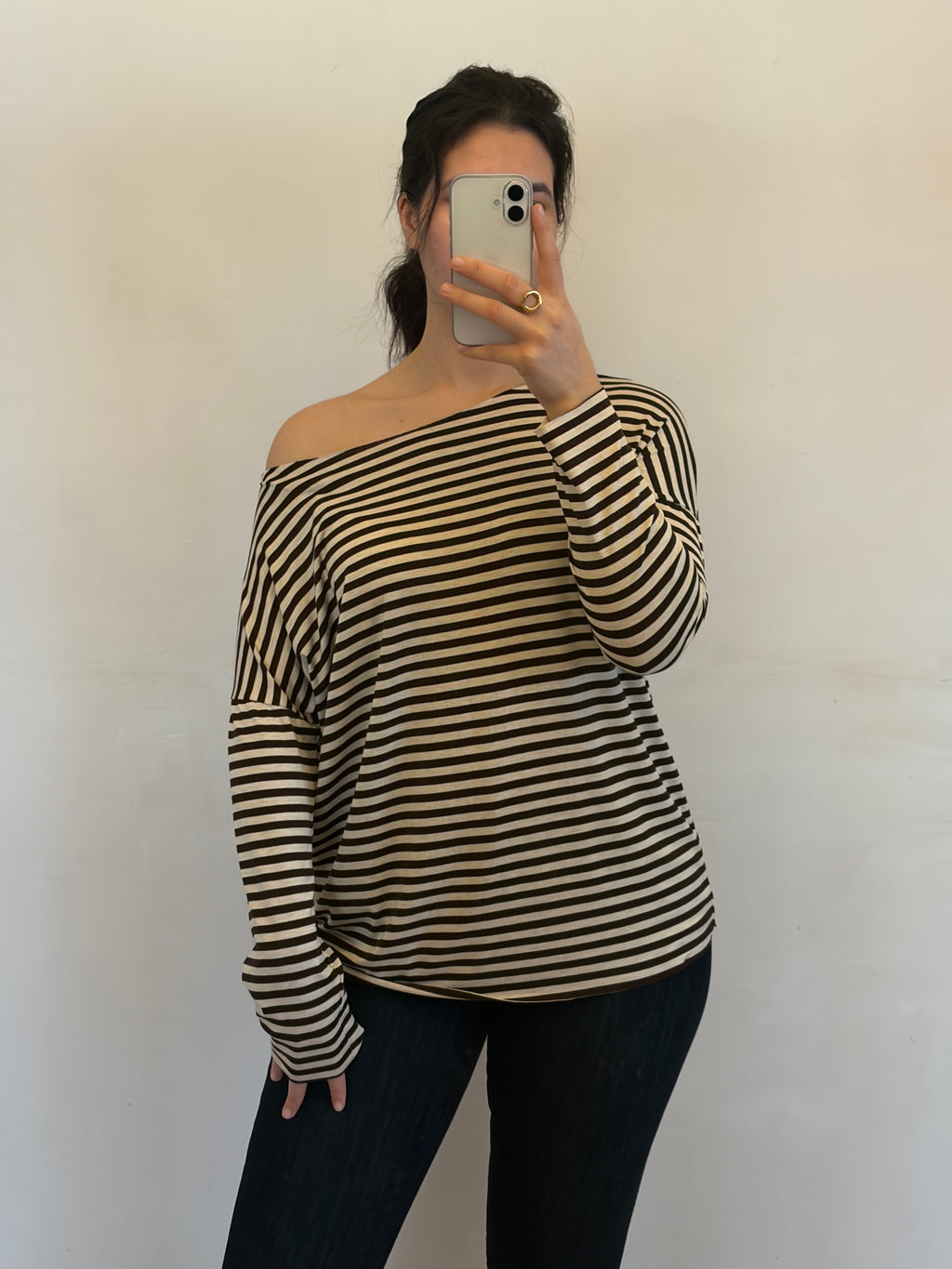 TEE SHIRT BAYA MARRON