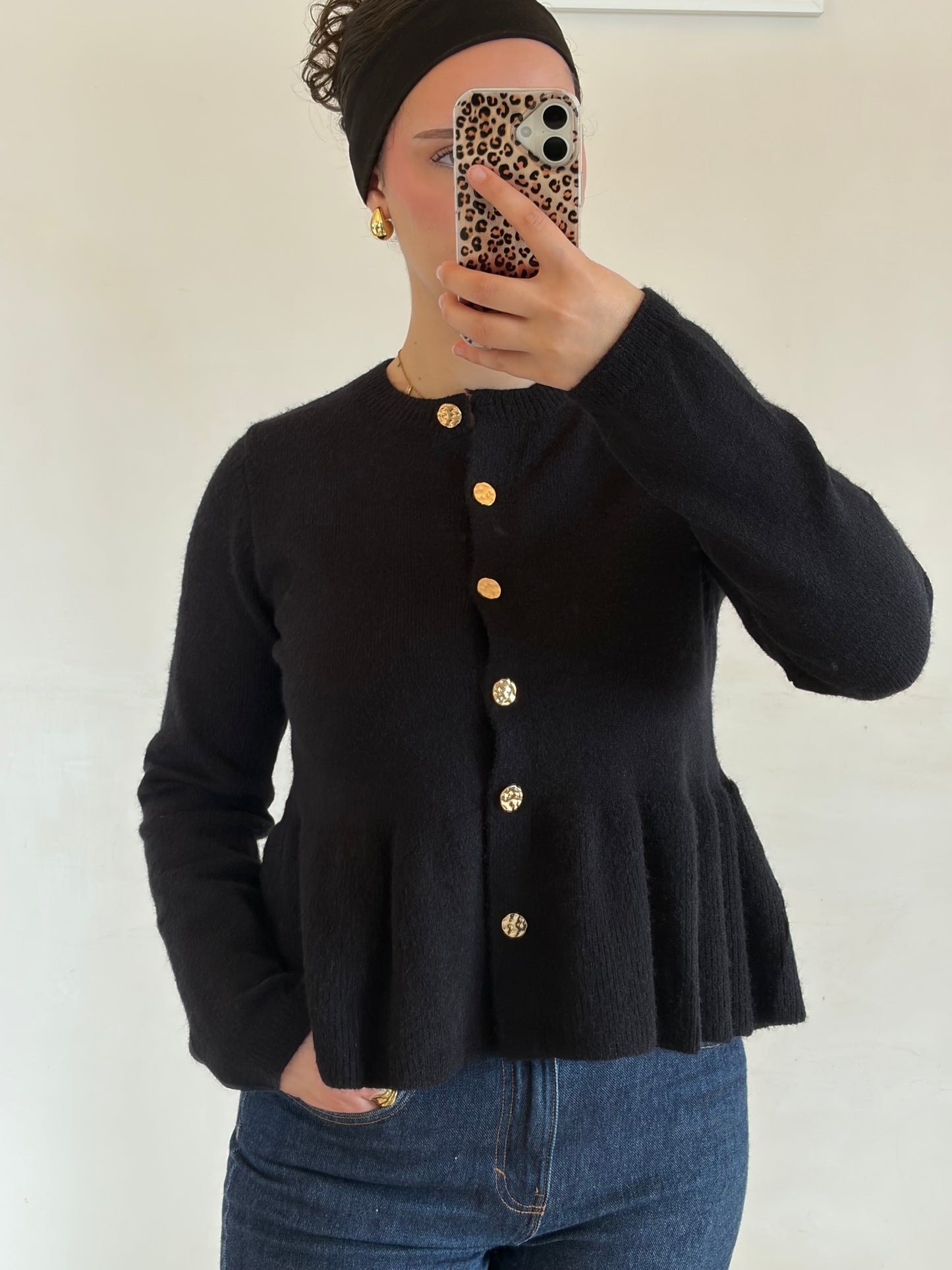 CARDIGAN LARA NOIR