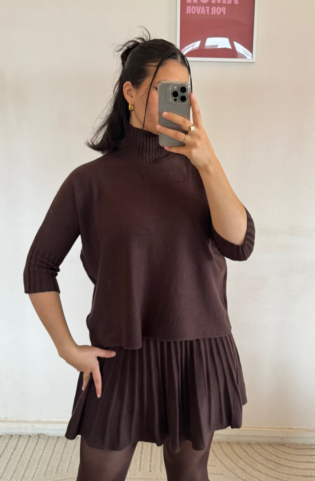PULL OPAL MARRON