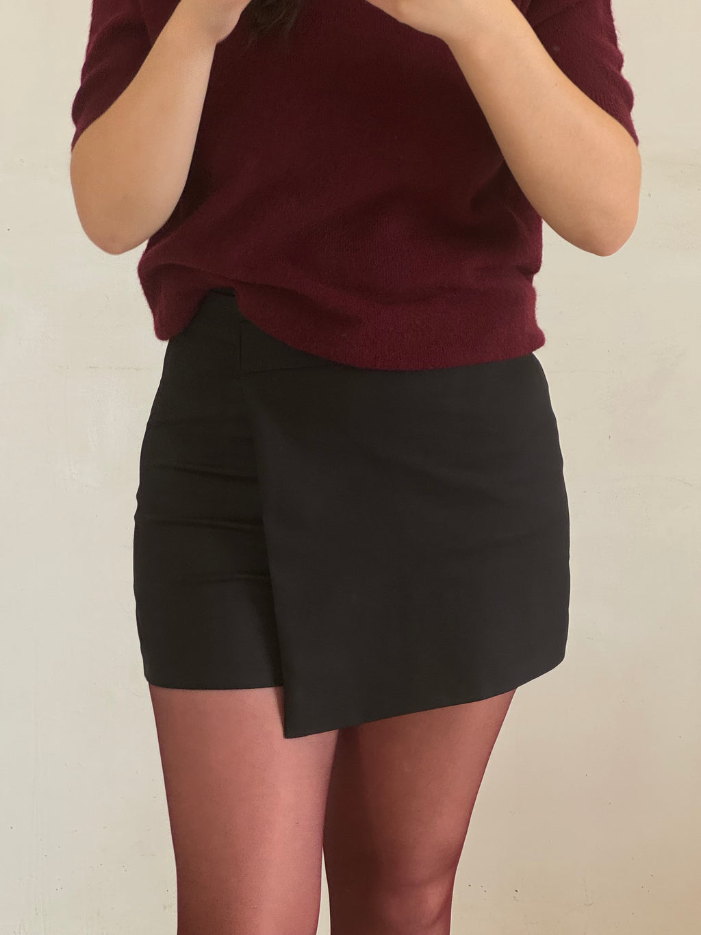 JUPE-SHORT ZULA NOIRE