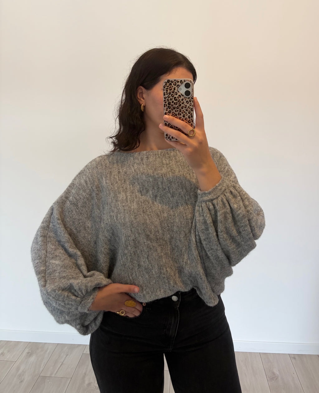 PULL ROMÉO GRIS