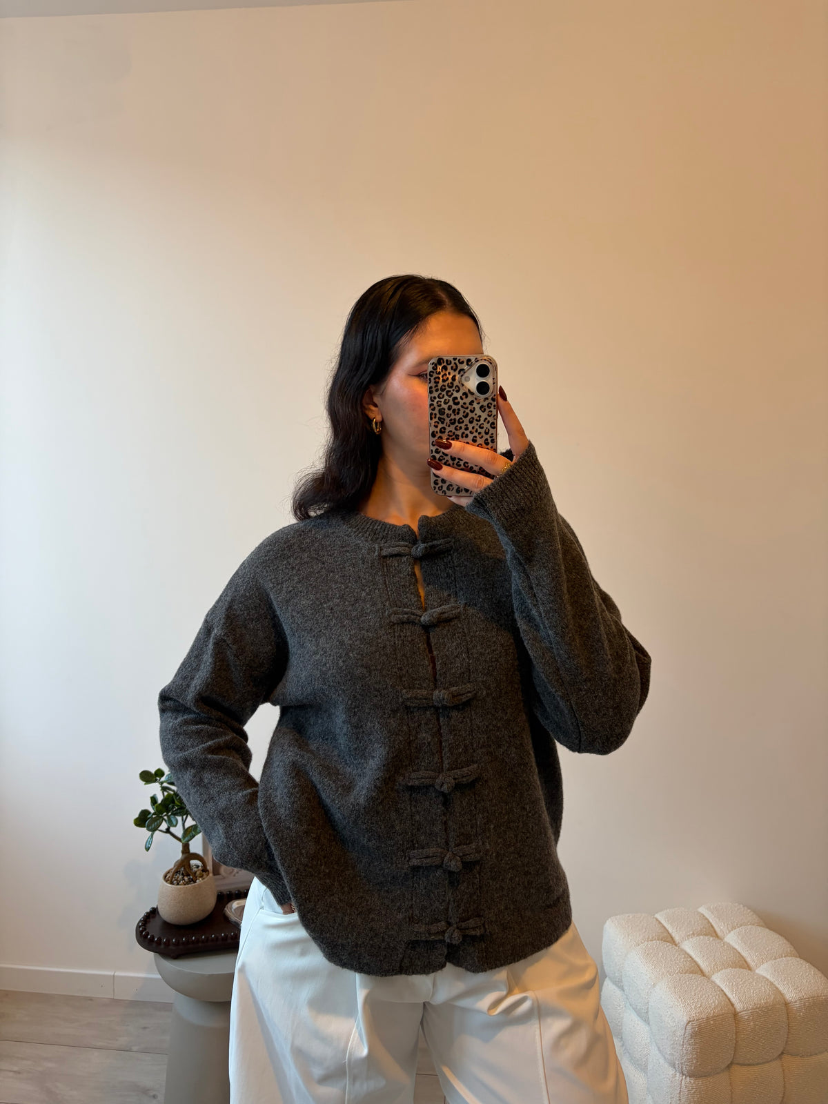GILET KYOTO GRIS