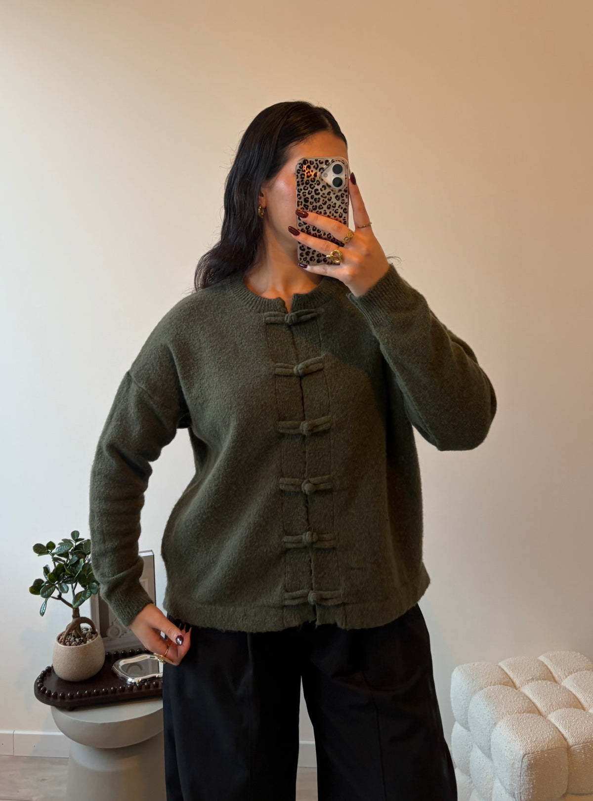 GILET KYOTO KAKI