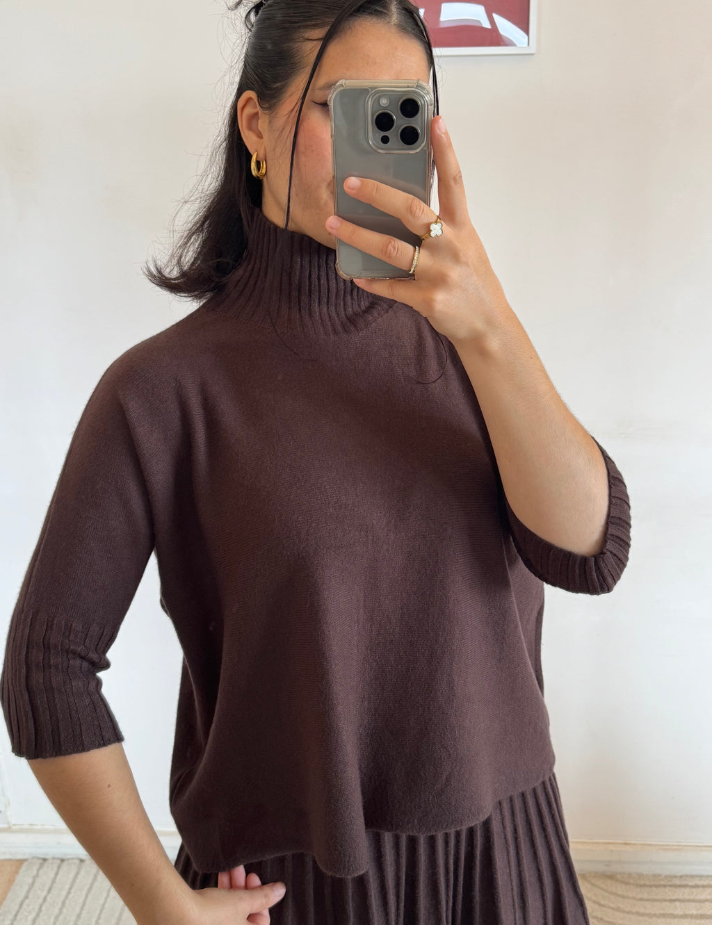 PULL OPAL MARRON