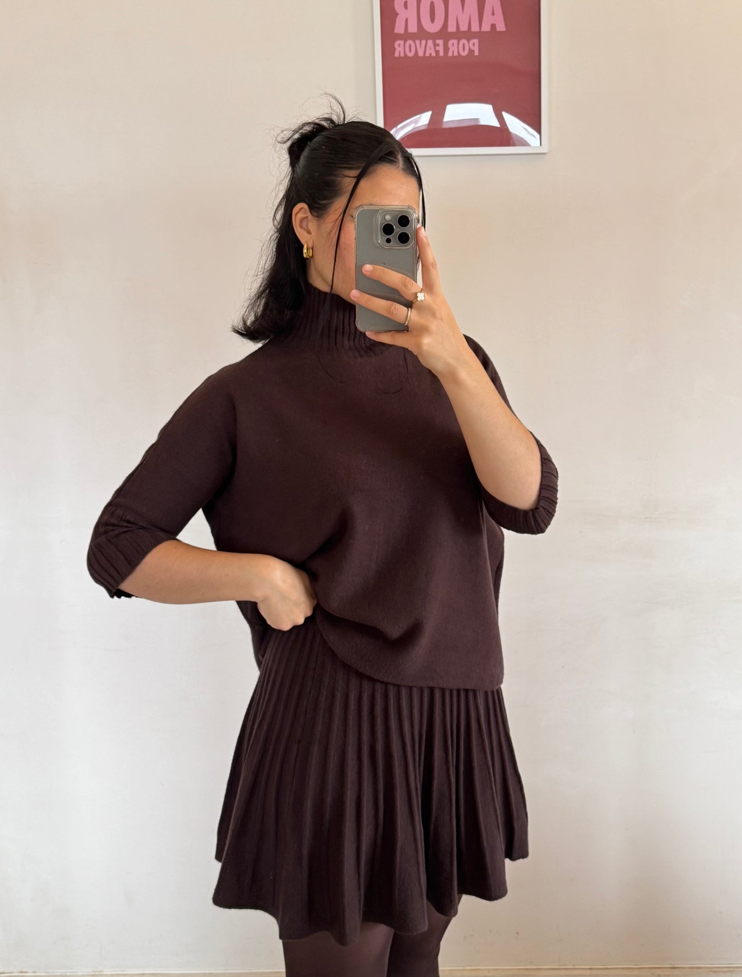 JUPE OPAL MARRON
