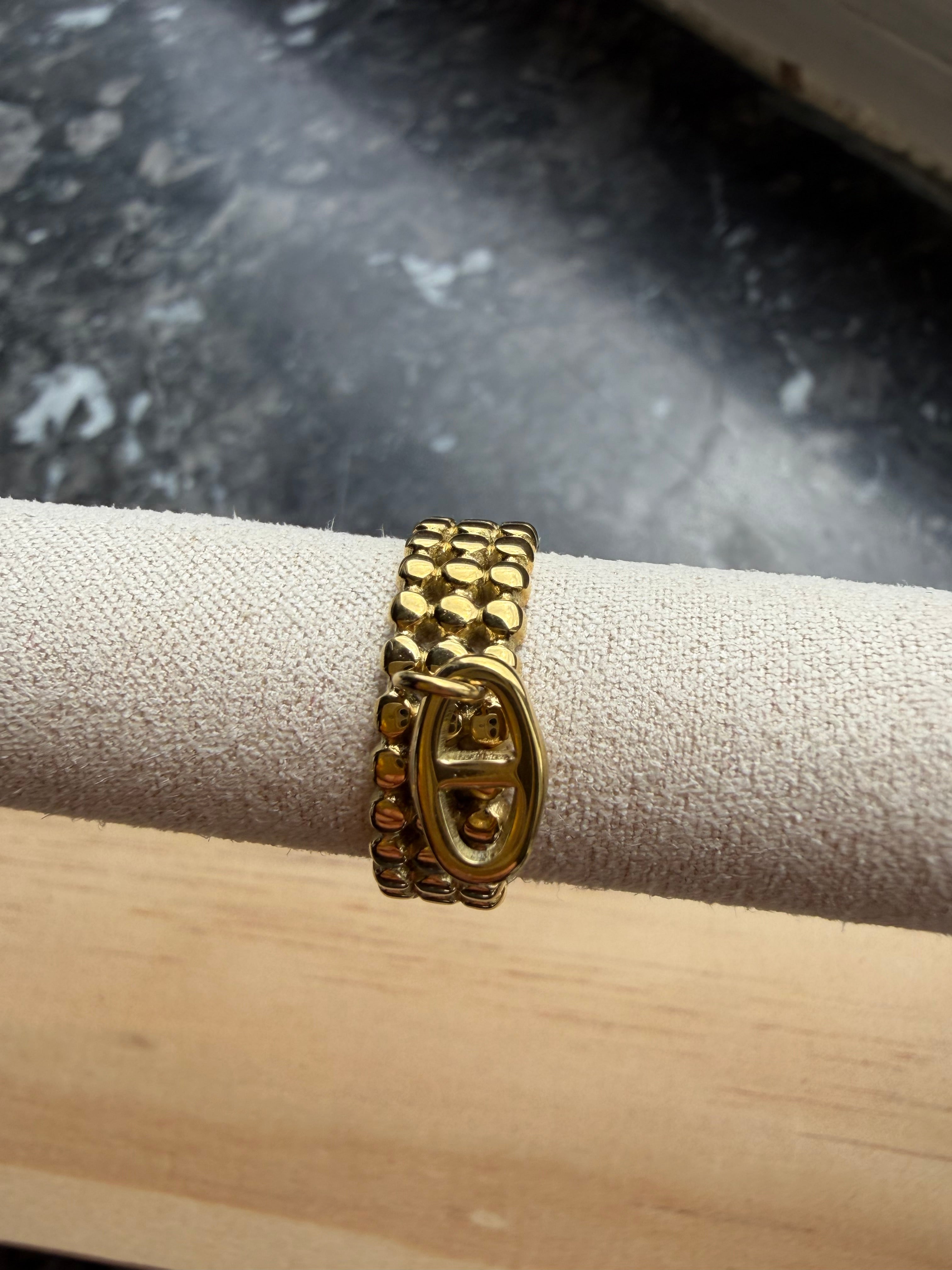 BAGUE LIMA DORÉE