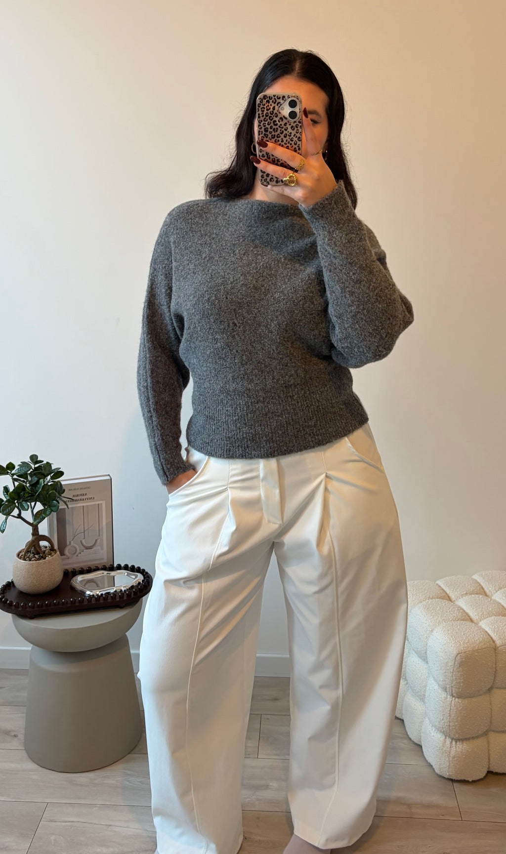 PANTALON LONDON BLANC