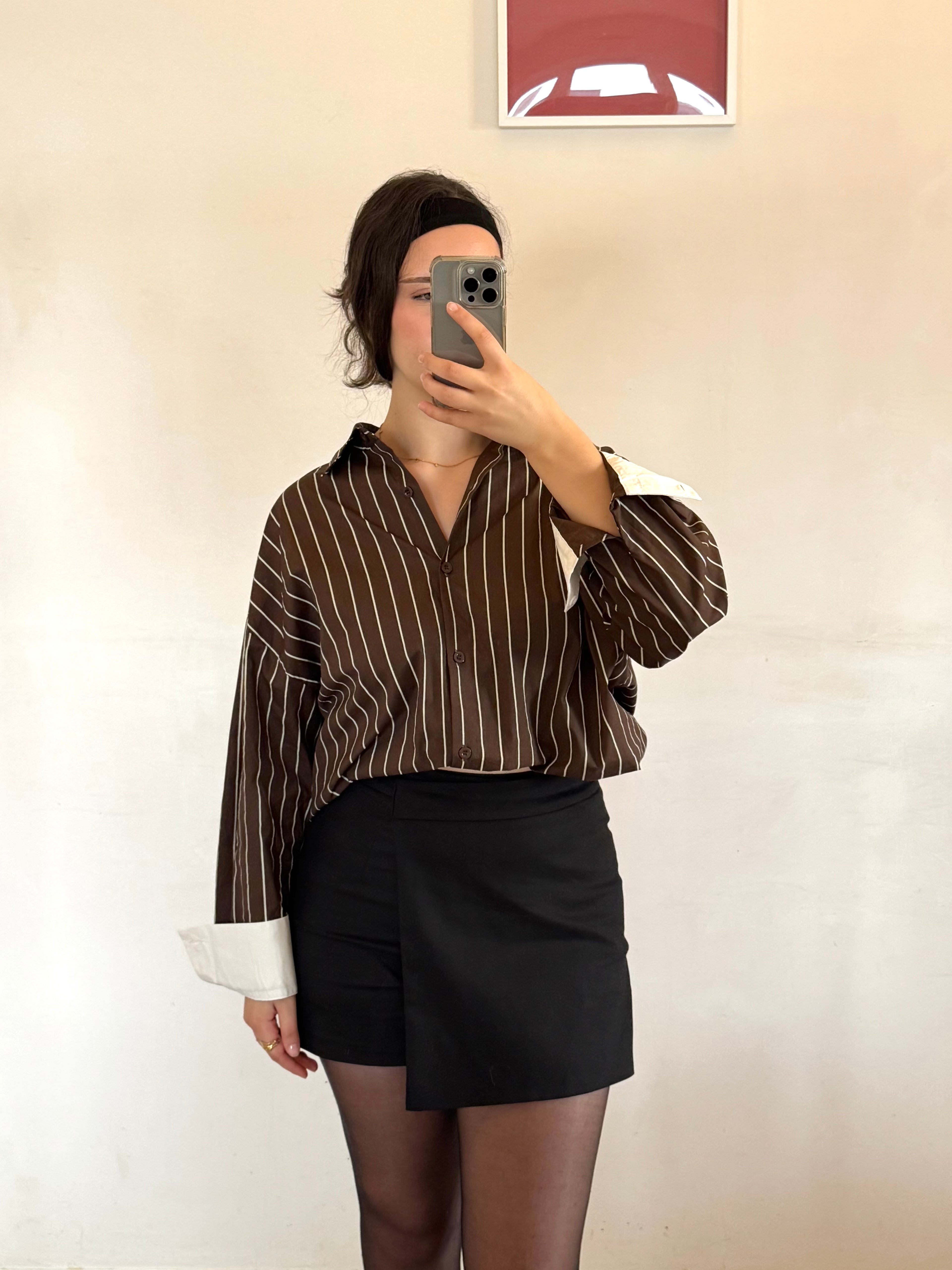 JUPE-SHORT ZULA NOIRE