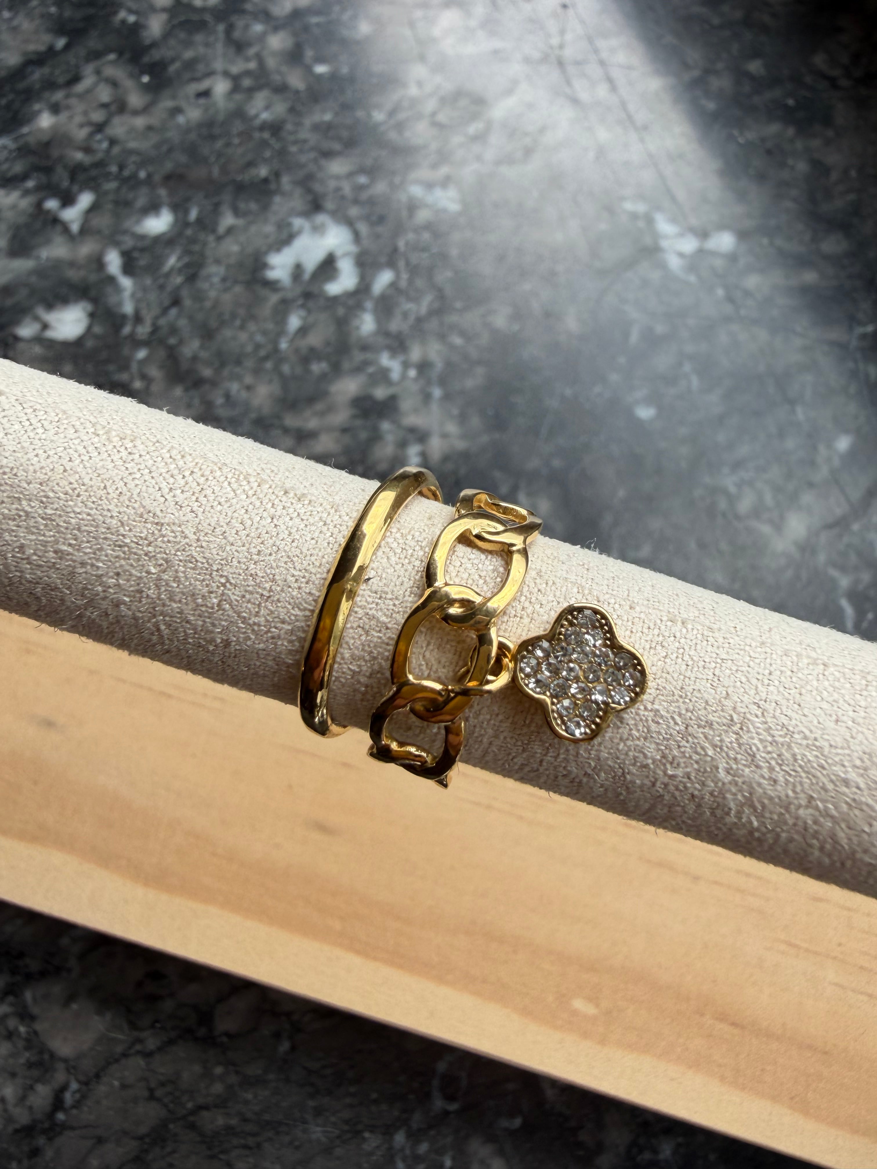 BAGUE TRÈFLE