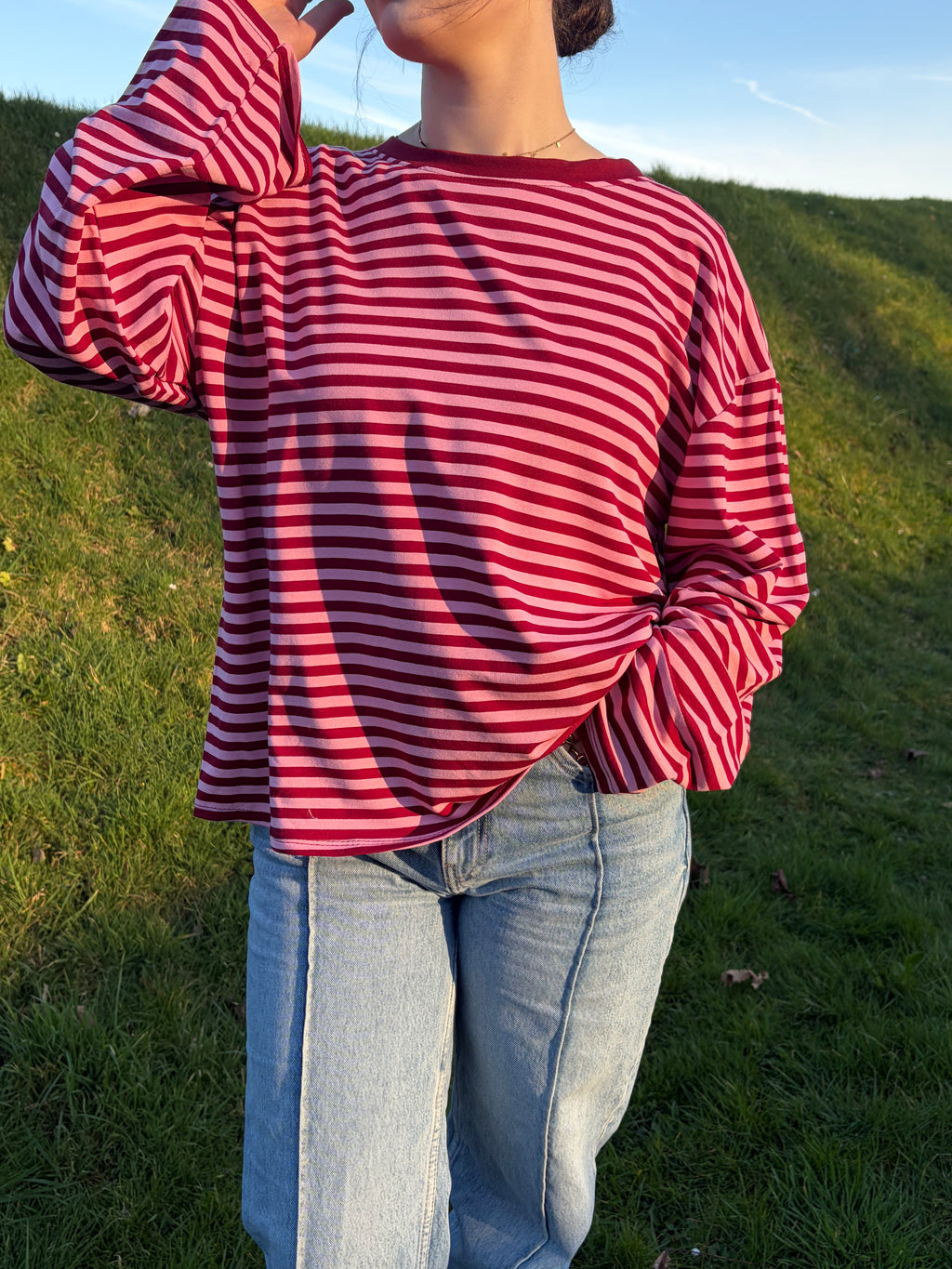 TEE SHIRT LEANDRO BORDEAUX