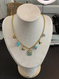COLLIER FLOWERBLUE