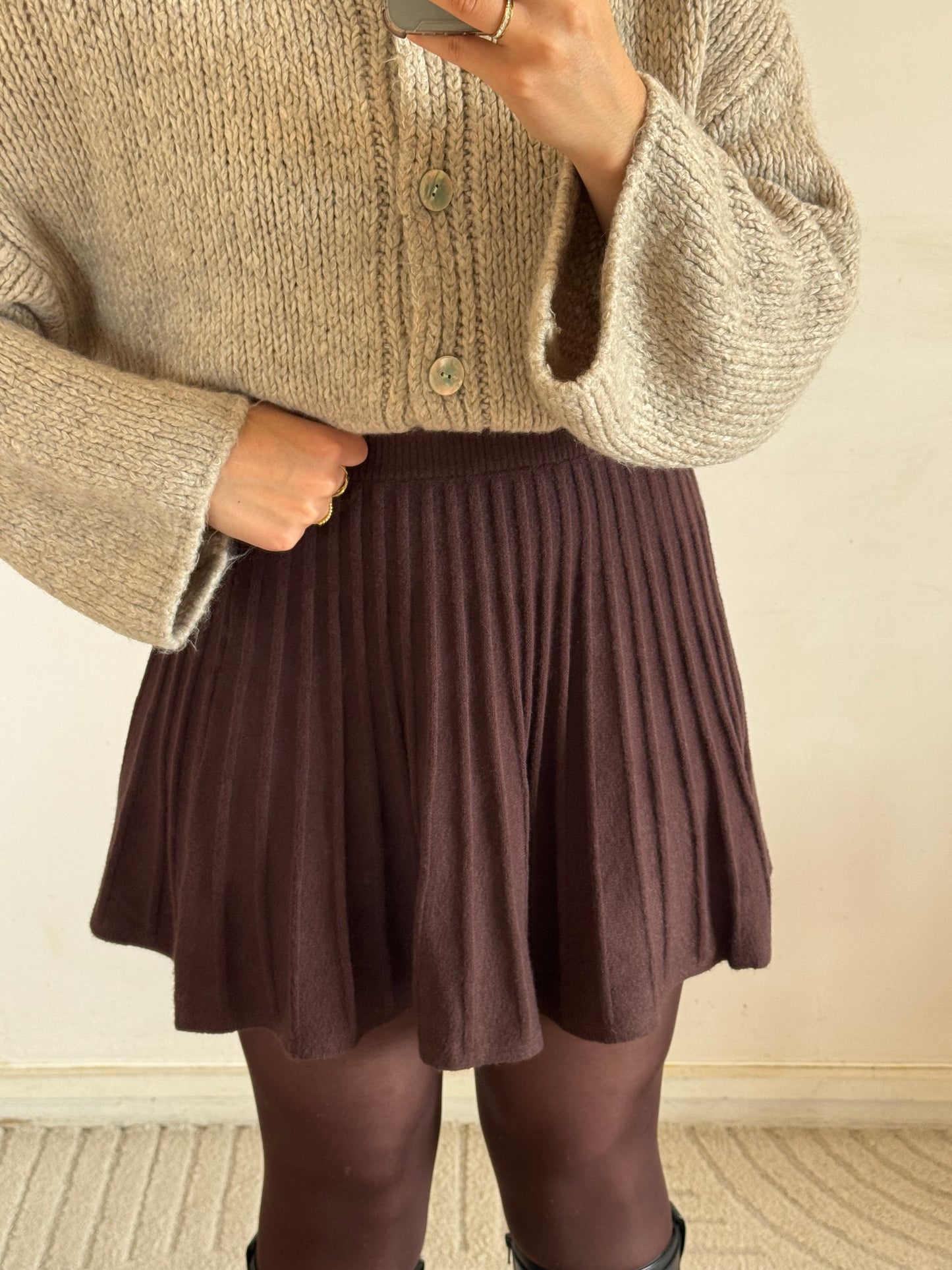 JUPE OPAL MARRON