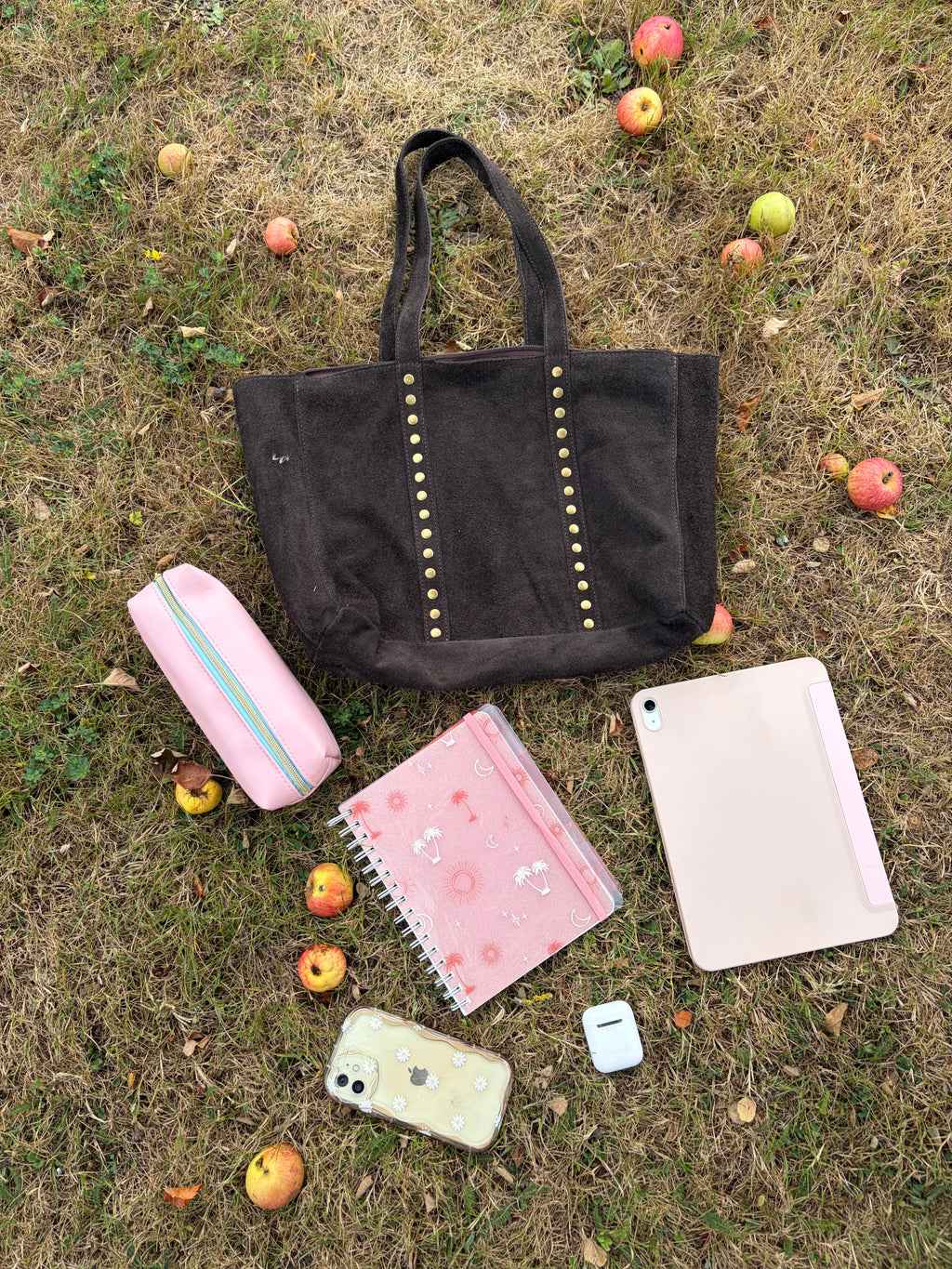 SAC NOVA TAUPE 100% CUIR