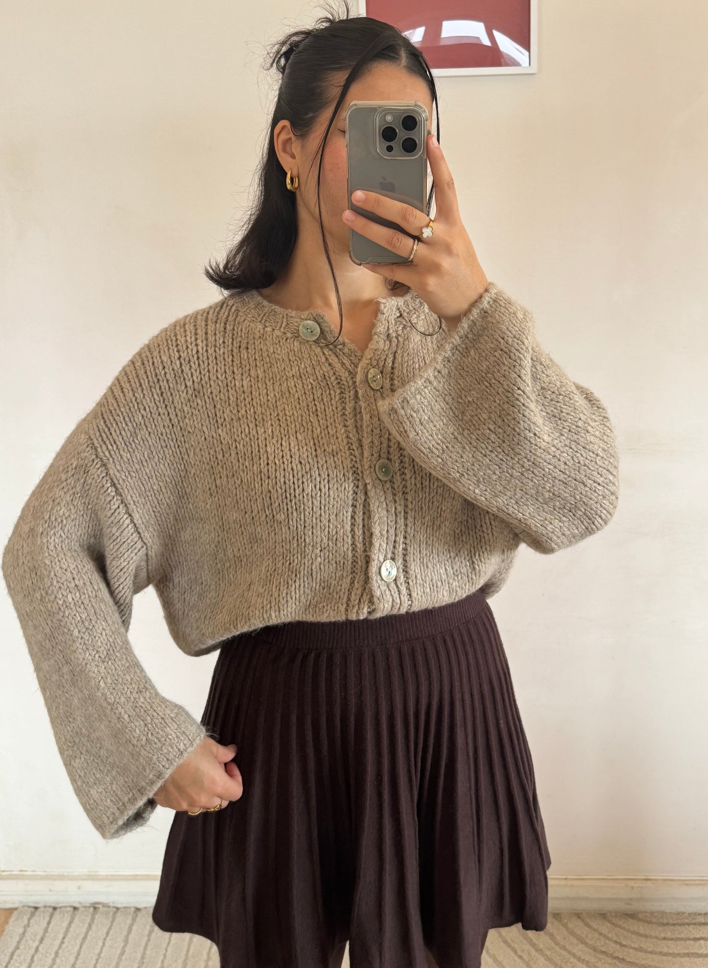 CARDIGAN KIRA BEIGE