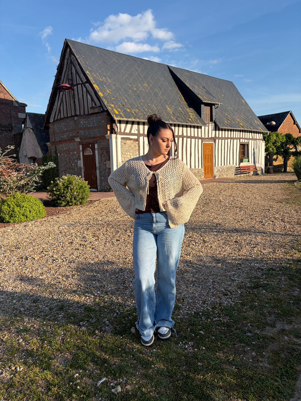 GILET TANIA BEIGE