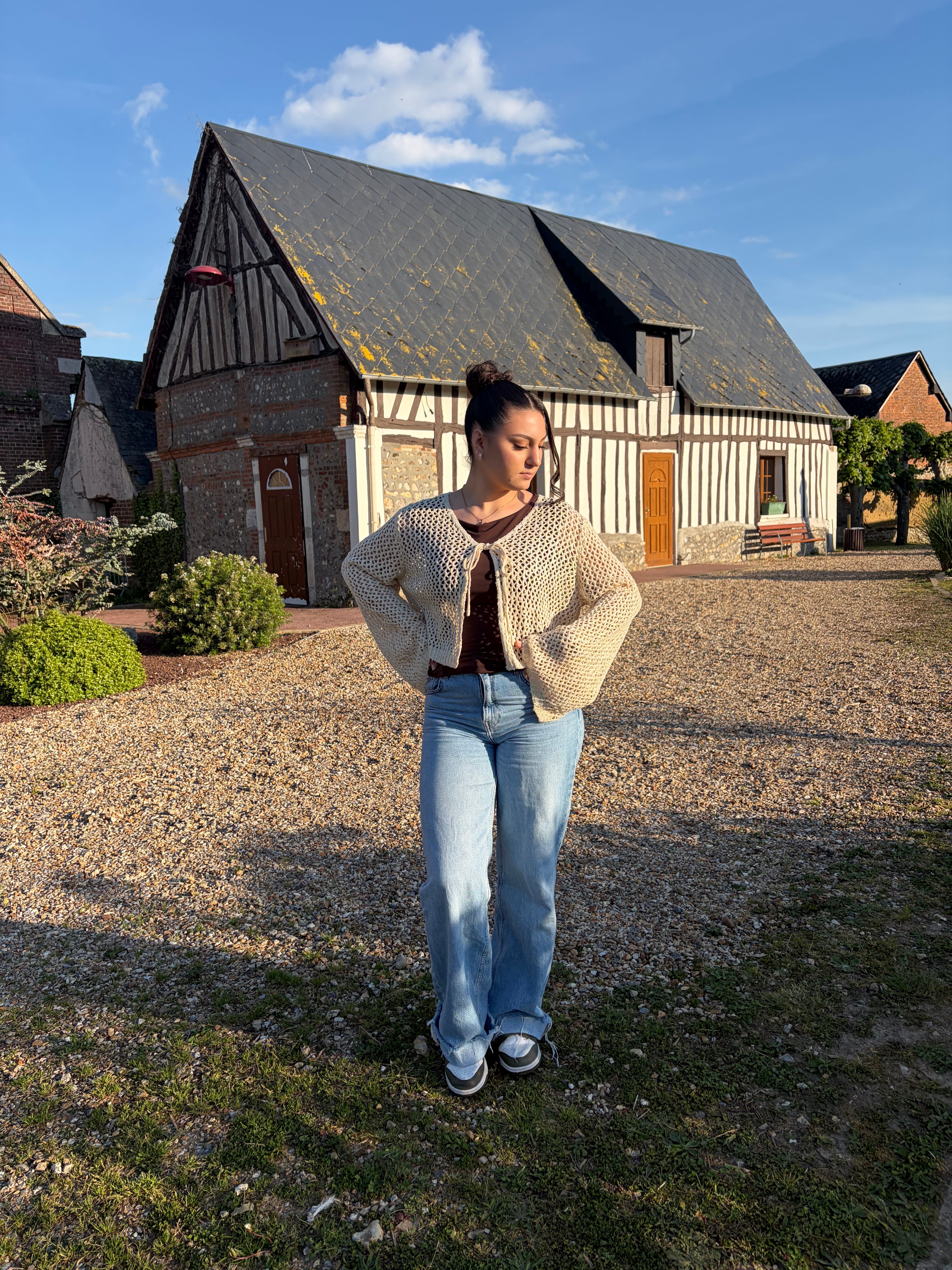 GILET TANIA BEIGE