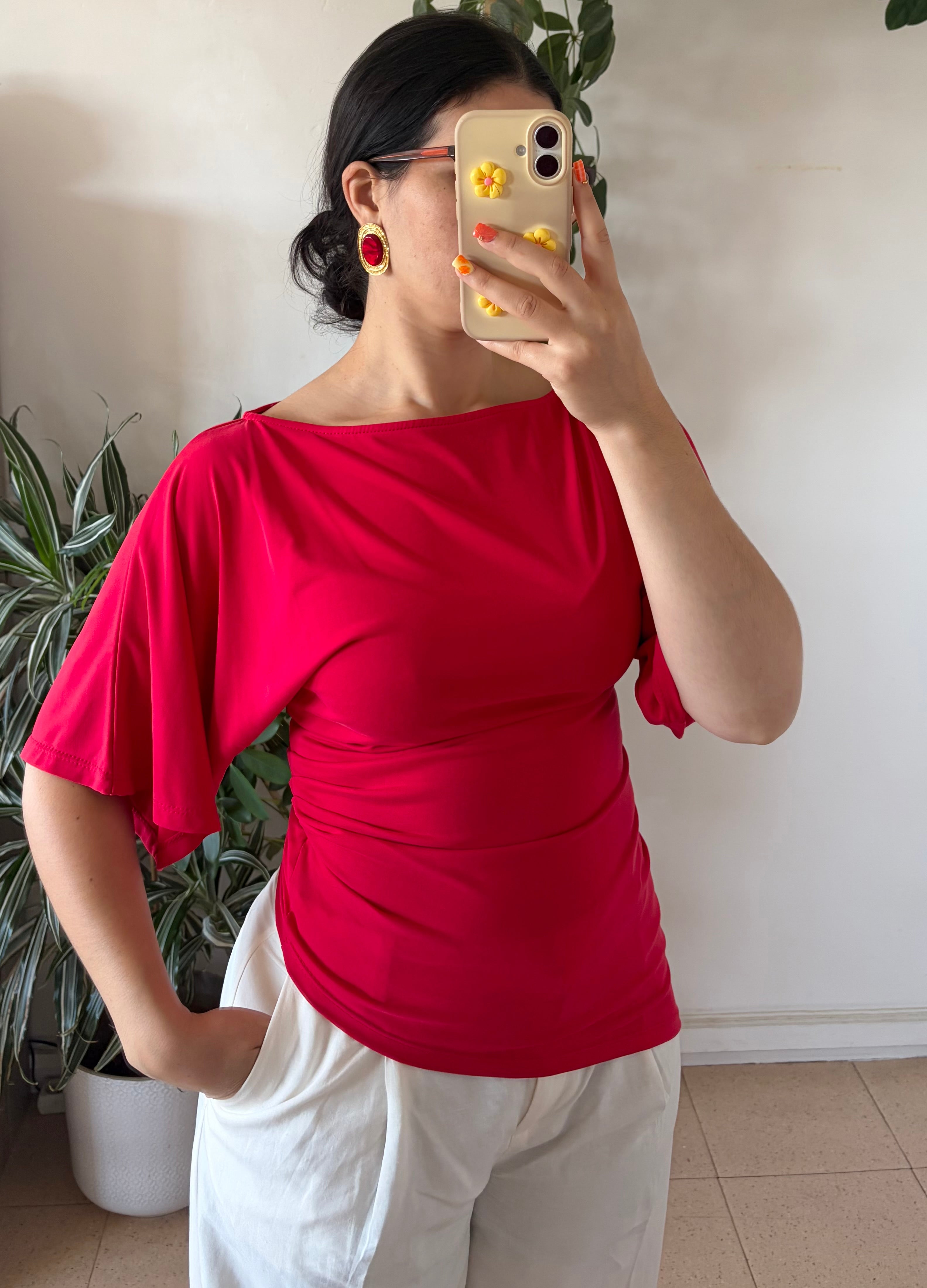 TOP SCARLET ROUGE