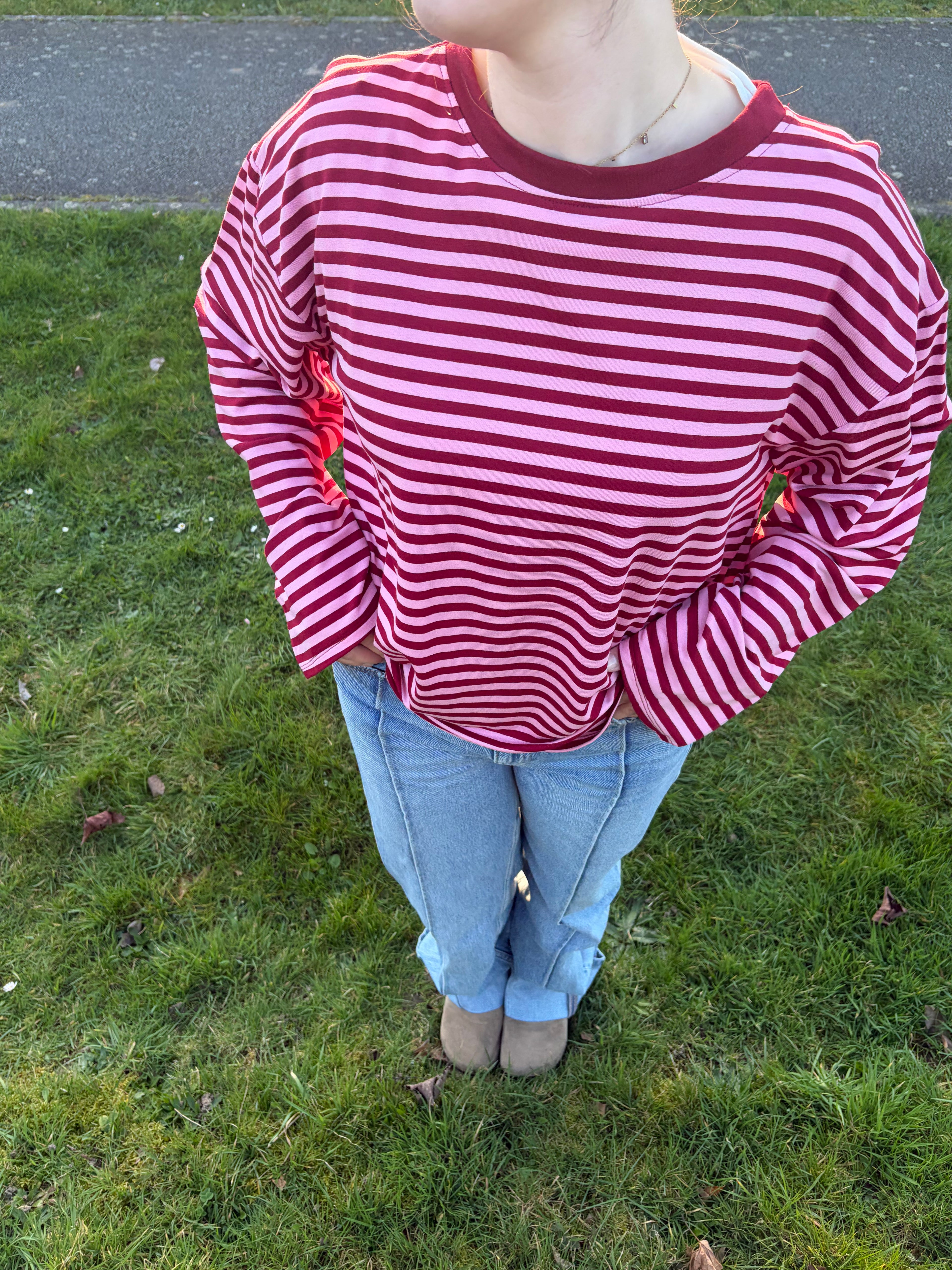 TEE SHIRT LEANDRO BORDEAUX