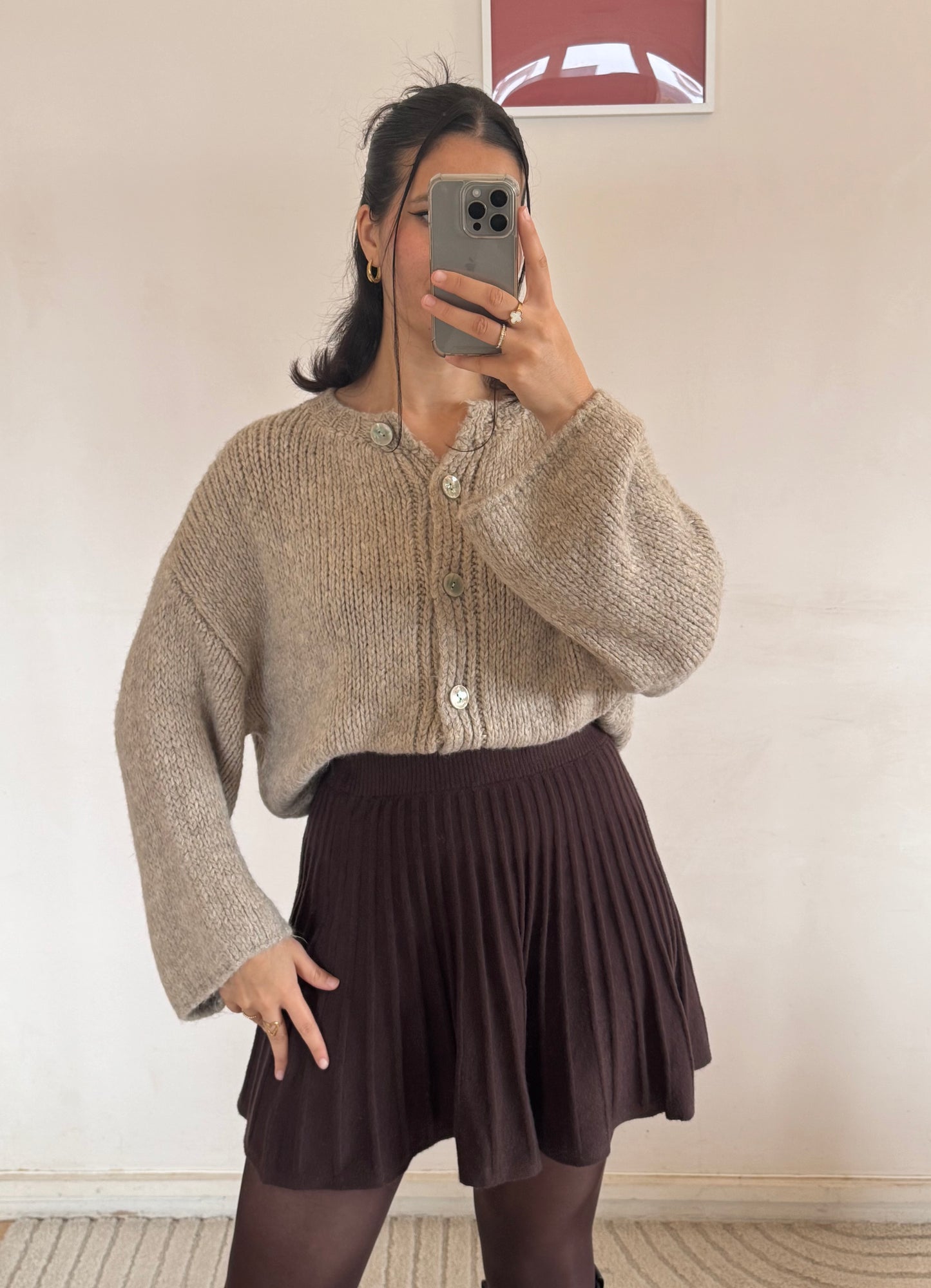 CARDIGAN KIRA BEIGE