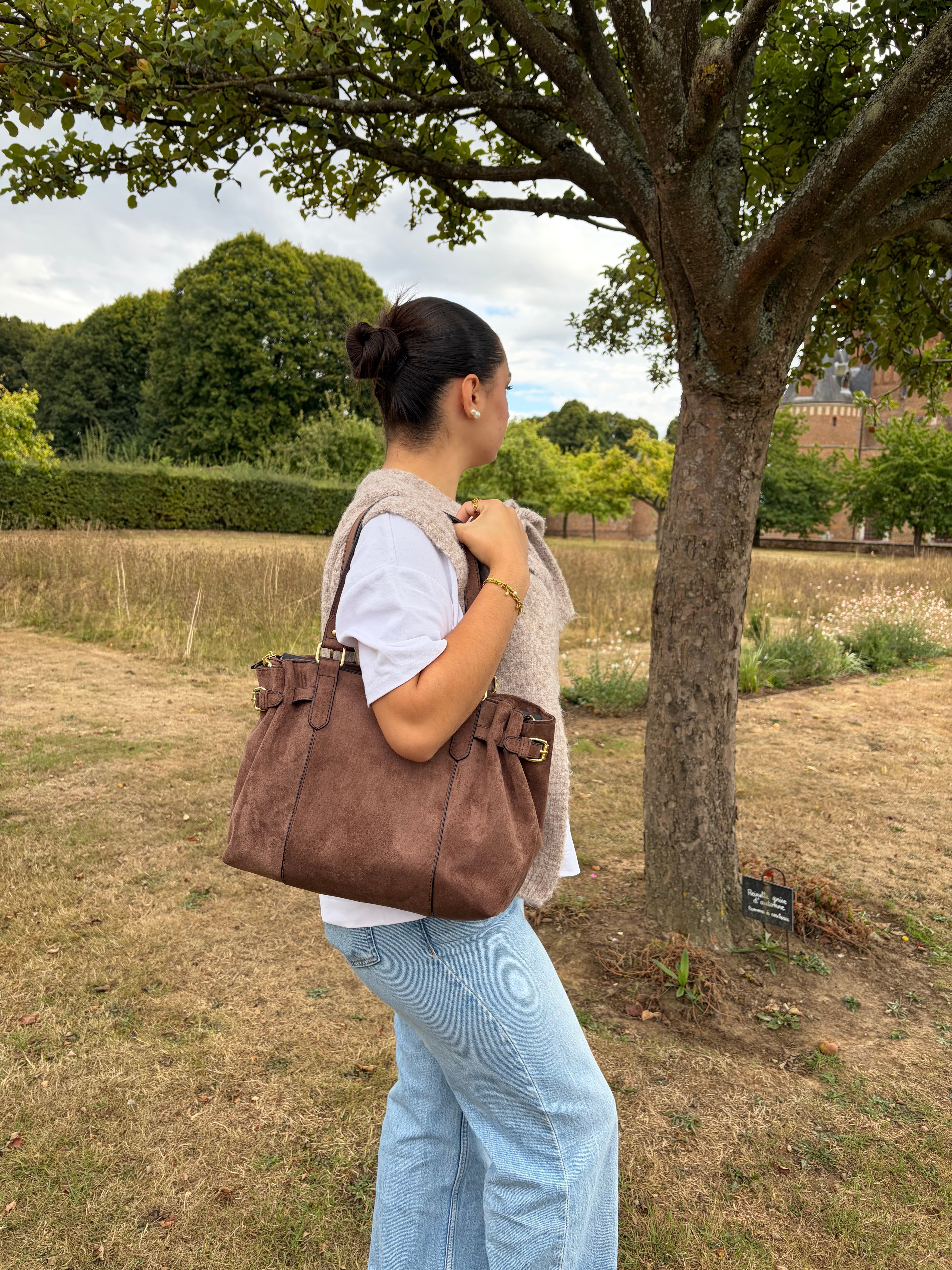 SAC DITA MARRON