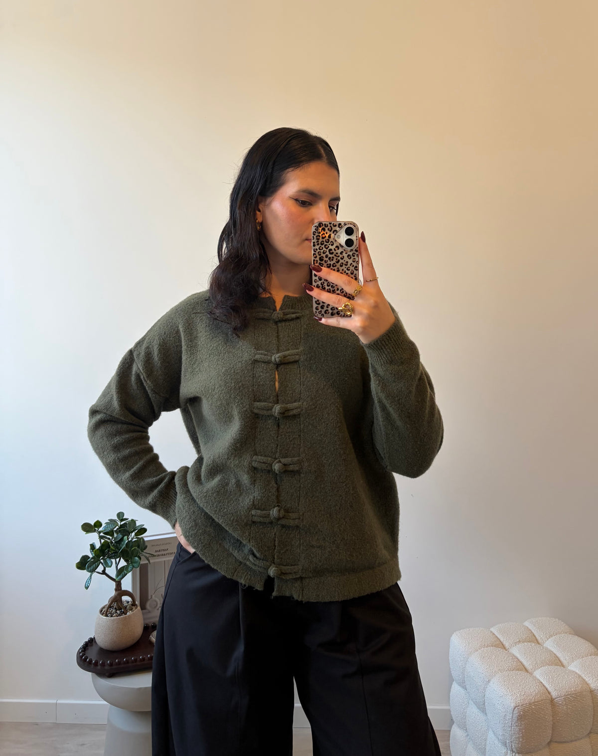 GILET KYOTO KAKI