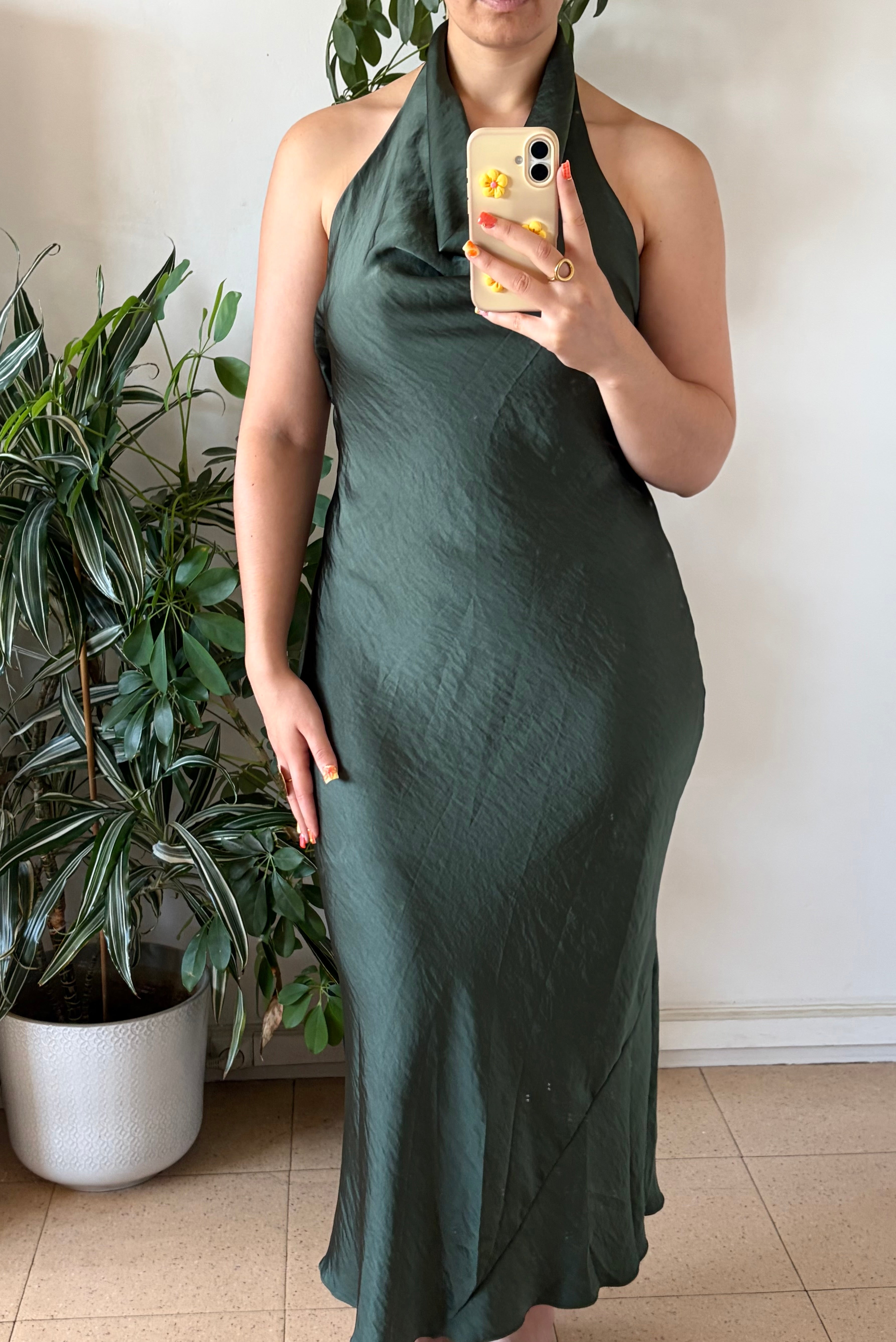 ROBE NAÏA VERT
