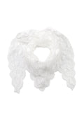 FOULARD DENTELLE BLANC